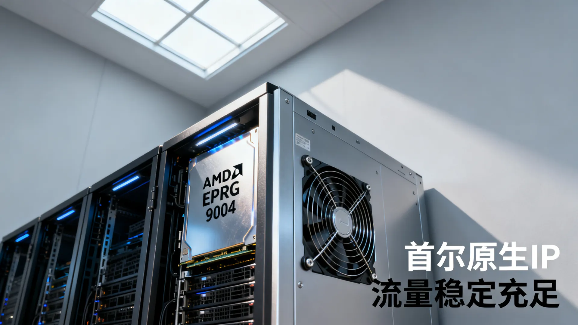 首尔原生IP 韩国原生ip - AMD EPYC 9004,流量用不完,仅需 首尔原生IP 韩国原生ip
