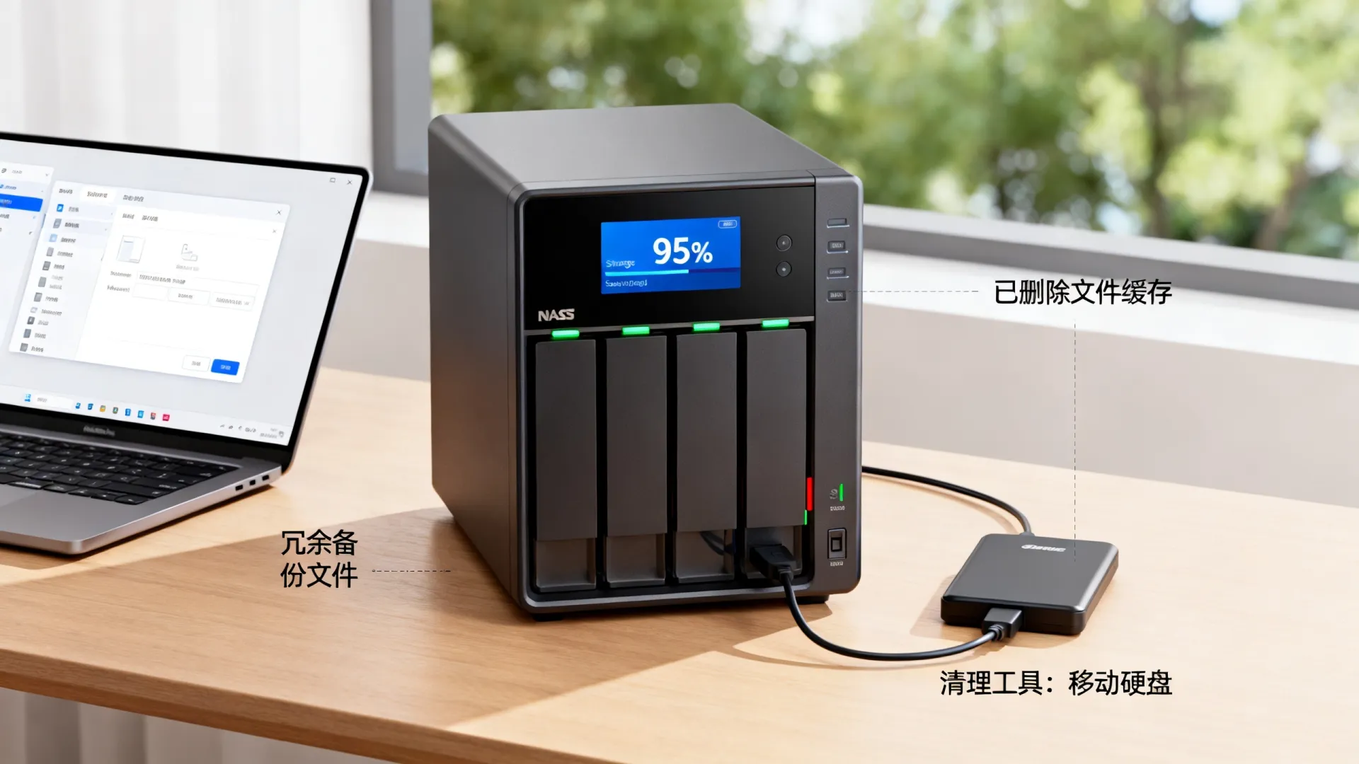 国外nas云存储空间满了怎么办 国外nas云存储空间满了怎么办