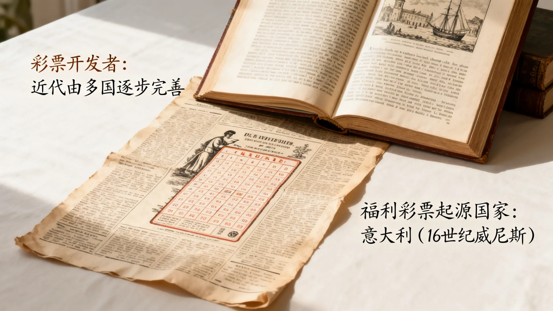 彩票是谁开发的，福利彩票最早起源于哪个国家？
