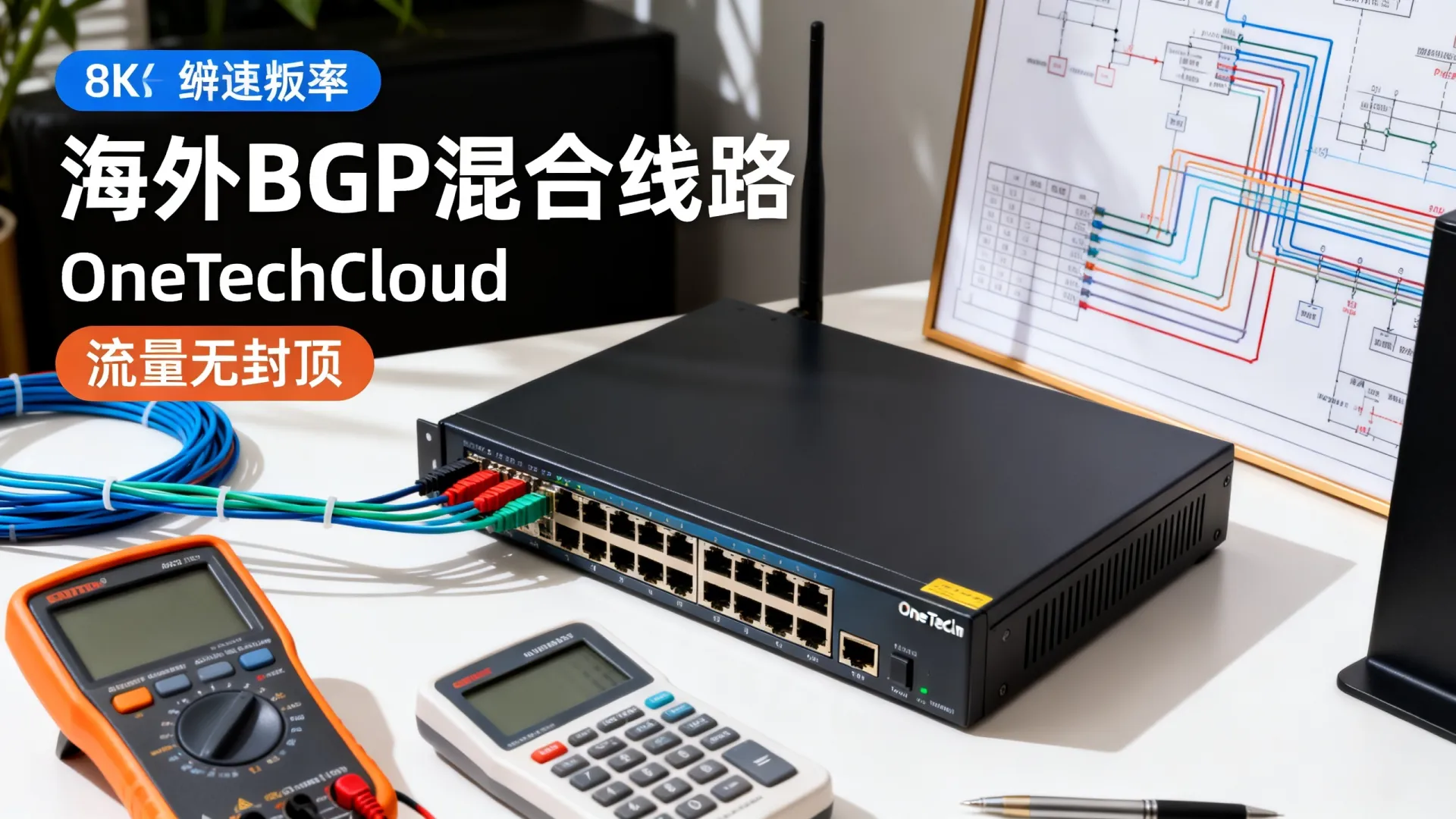 海外BGP混合线路 OneTechCloud(Intel Xeon,流量无封顶) (独家) 海外BGP混合线路 OneTechCloud