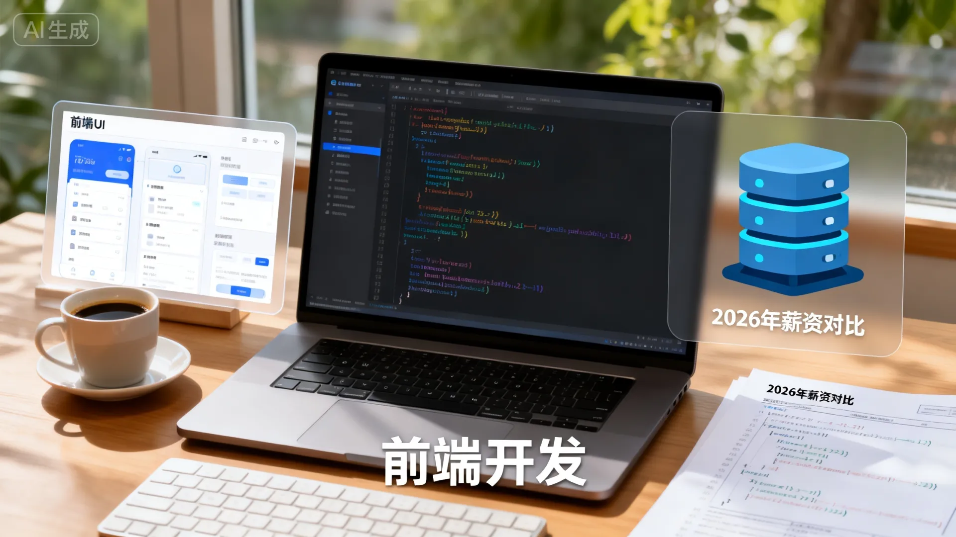 前端和后端学哪个好就业?2026年Web开发工程师薪资对比 2026年Web开发工程师薪资对比