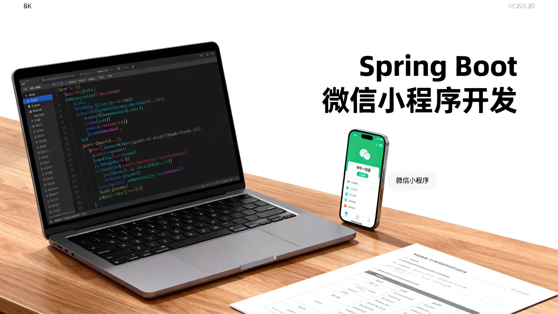 Spring怎么开发微信小程序，SpringBoot微信开发教程