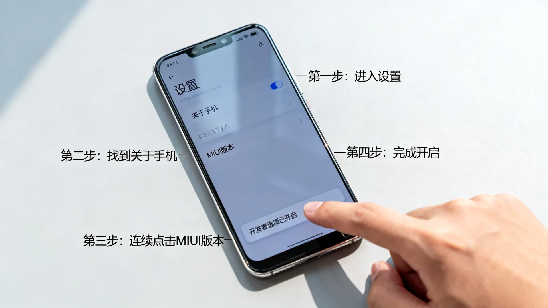 米8的开发选项在哪里 米8的开发选项在哪里