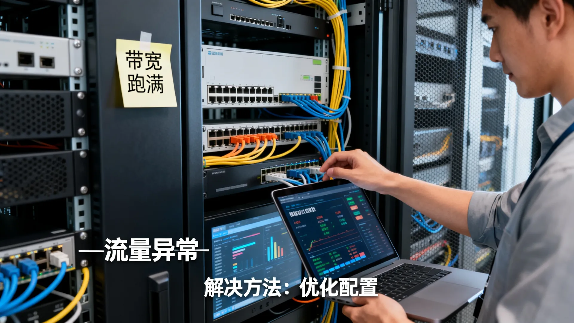 服务器带宽跑满了怎么办