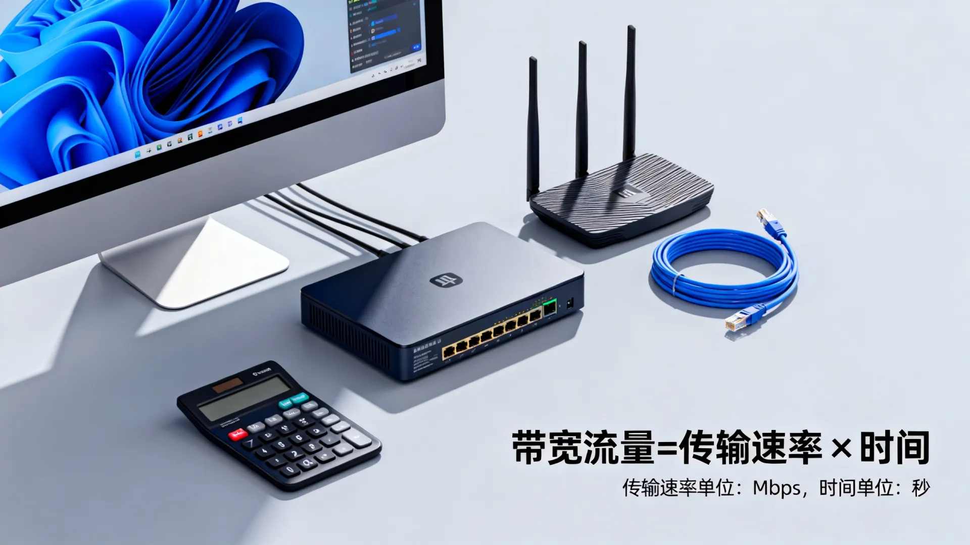 带宽流量怎么计算