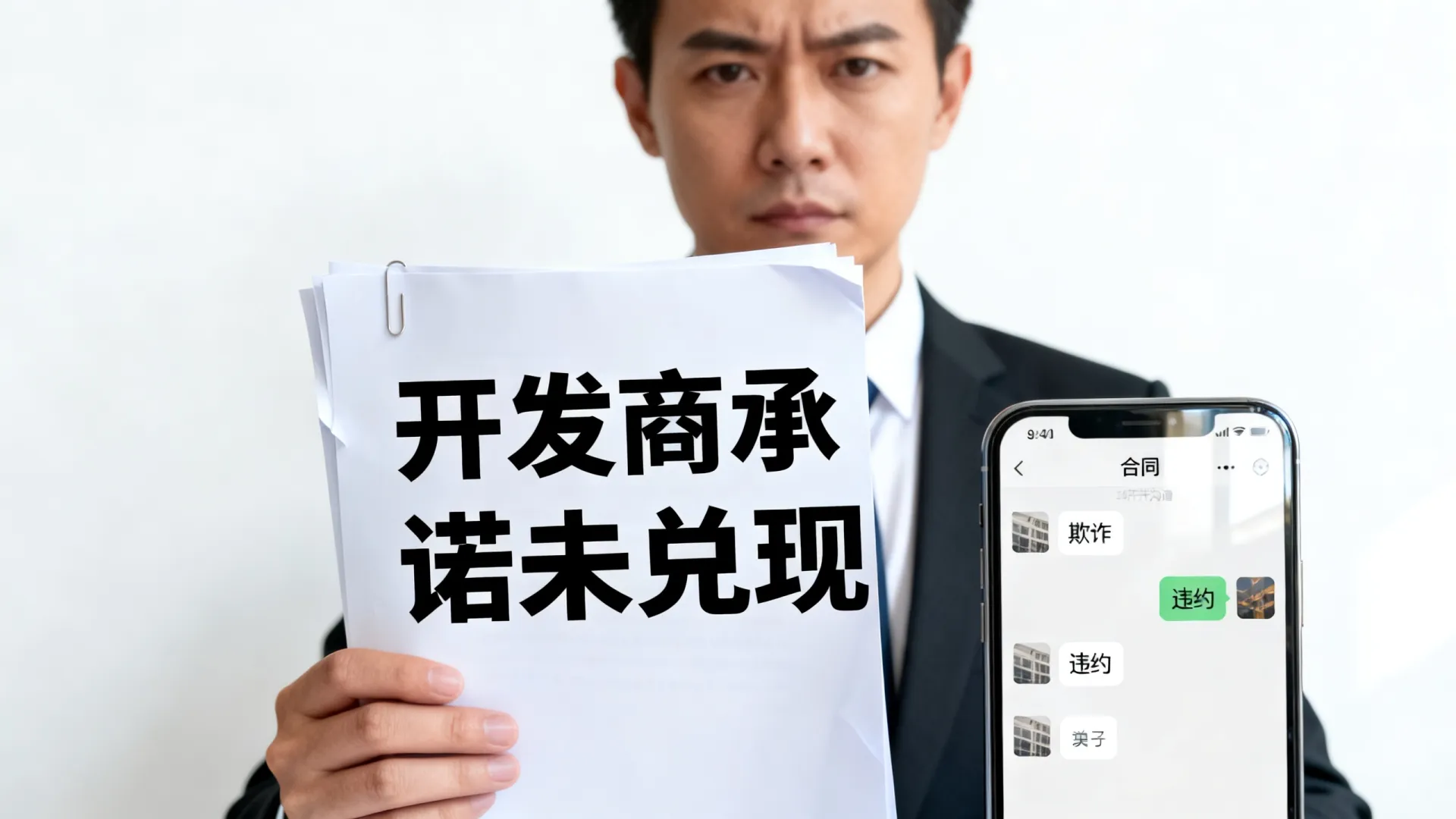 开发商欺骗业主 开发商欺骗业主