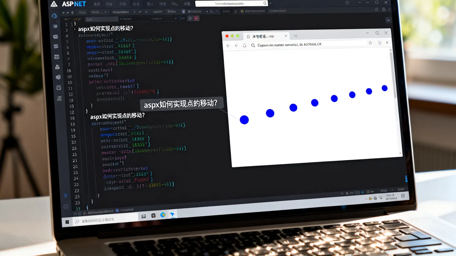 aspx如何实现点的移动?ASP.NET动态效果开发指南 aspx如何实现点的移动?ASP.NET动态效果开发指南