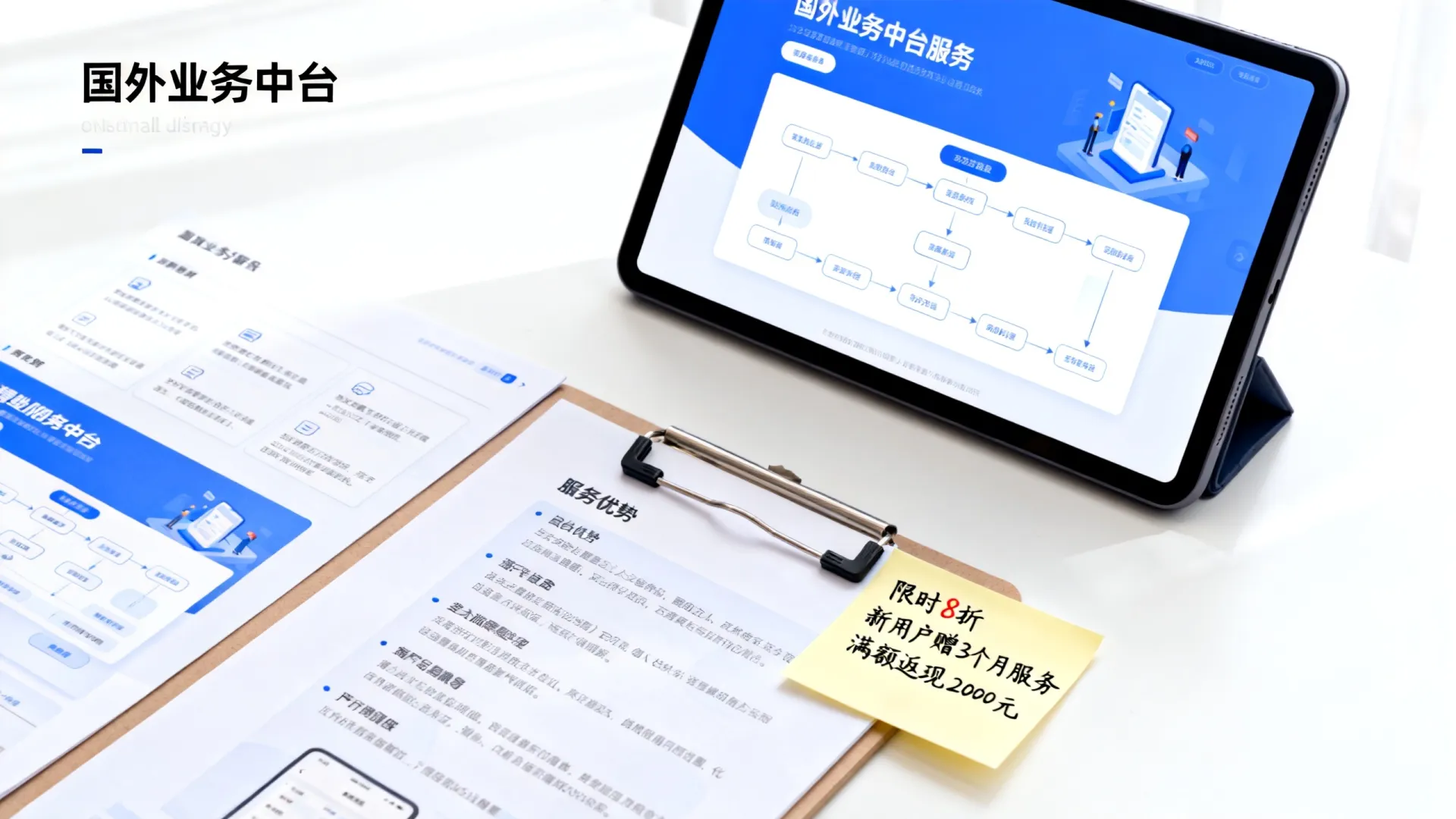 国外业务中台服务促销有哪些优惠？怎么选最划算？