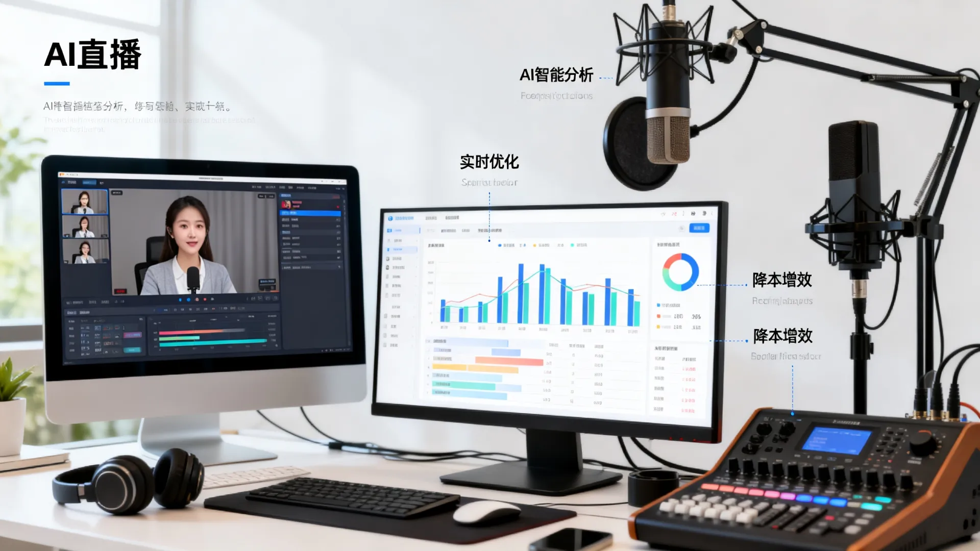 AI智能直播优势如何助力企业降本增效,AI直播怎么用才能降本增效 AI智能直播优势如何助力企业降本增效