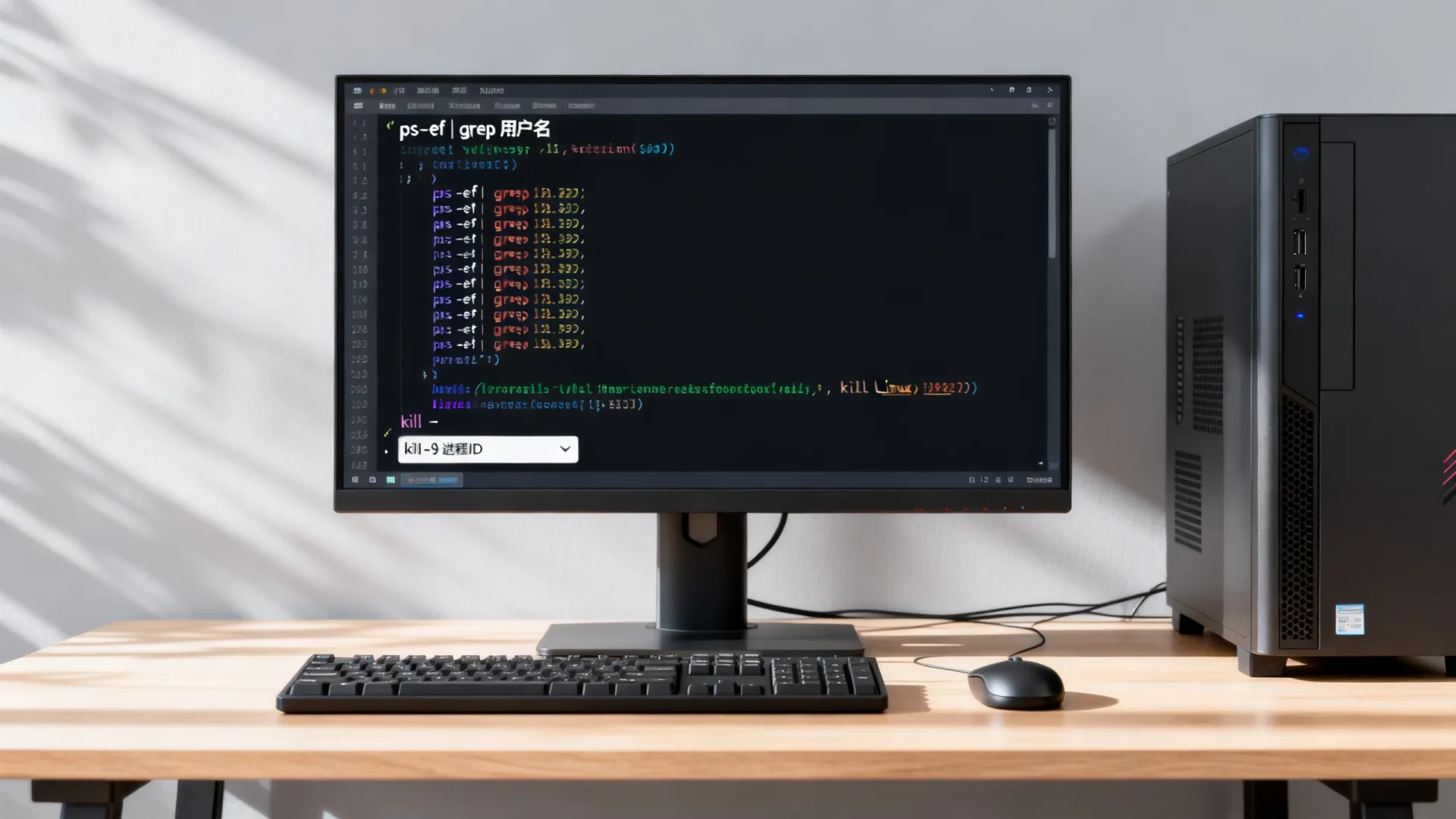Linux服务器怎么强制结束用户进程?|终止用户进程命令,解决占用资源问题 Linux服务器怎么强制结束用户进程