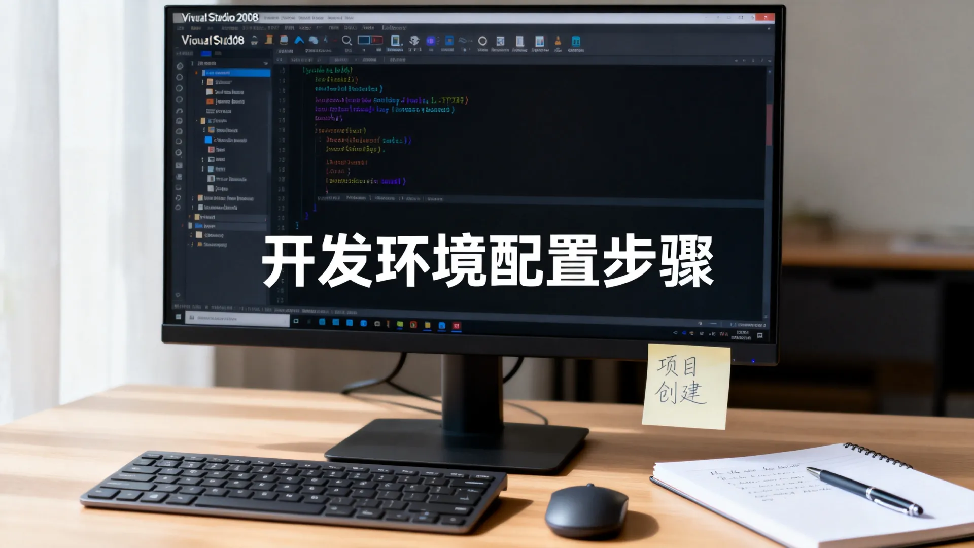 Visual Studio 2008怎么用，VS2008开发环境如何配置？