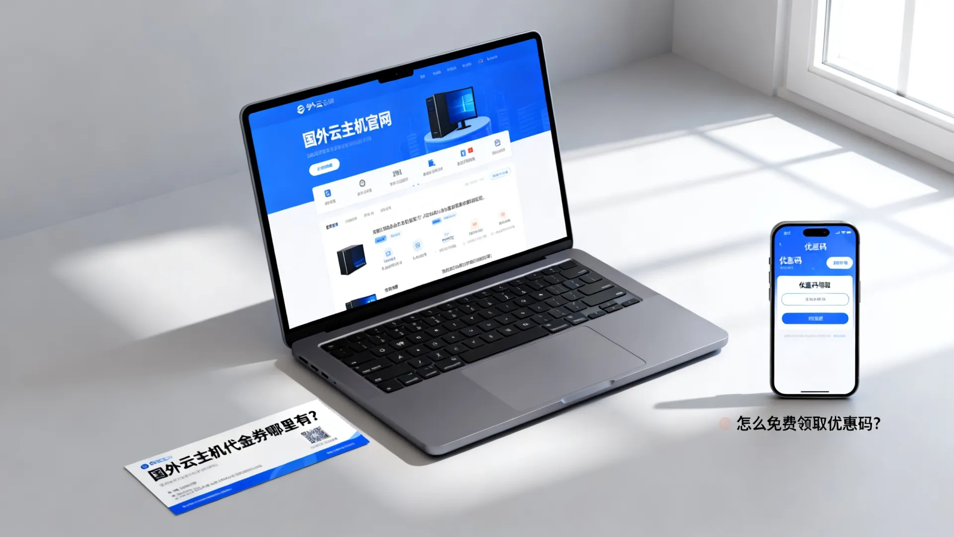 国外云主机代金券哪里有？怎么免费领取优惠码？