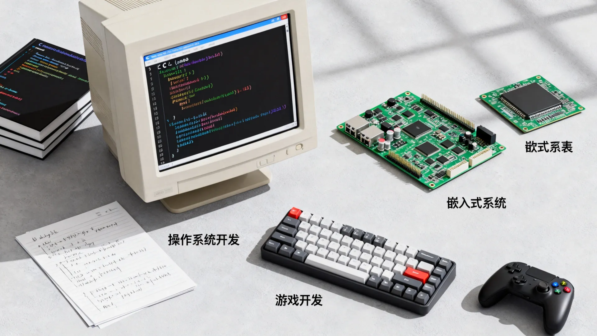 C语言主要开发什么，C语言主要应用领域有哪些？