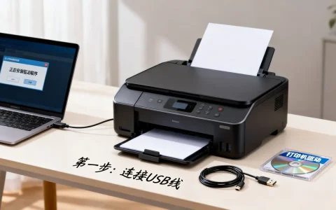 怎么安装连接打印机,打印机驱动安装失败怎么解决