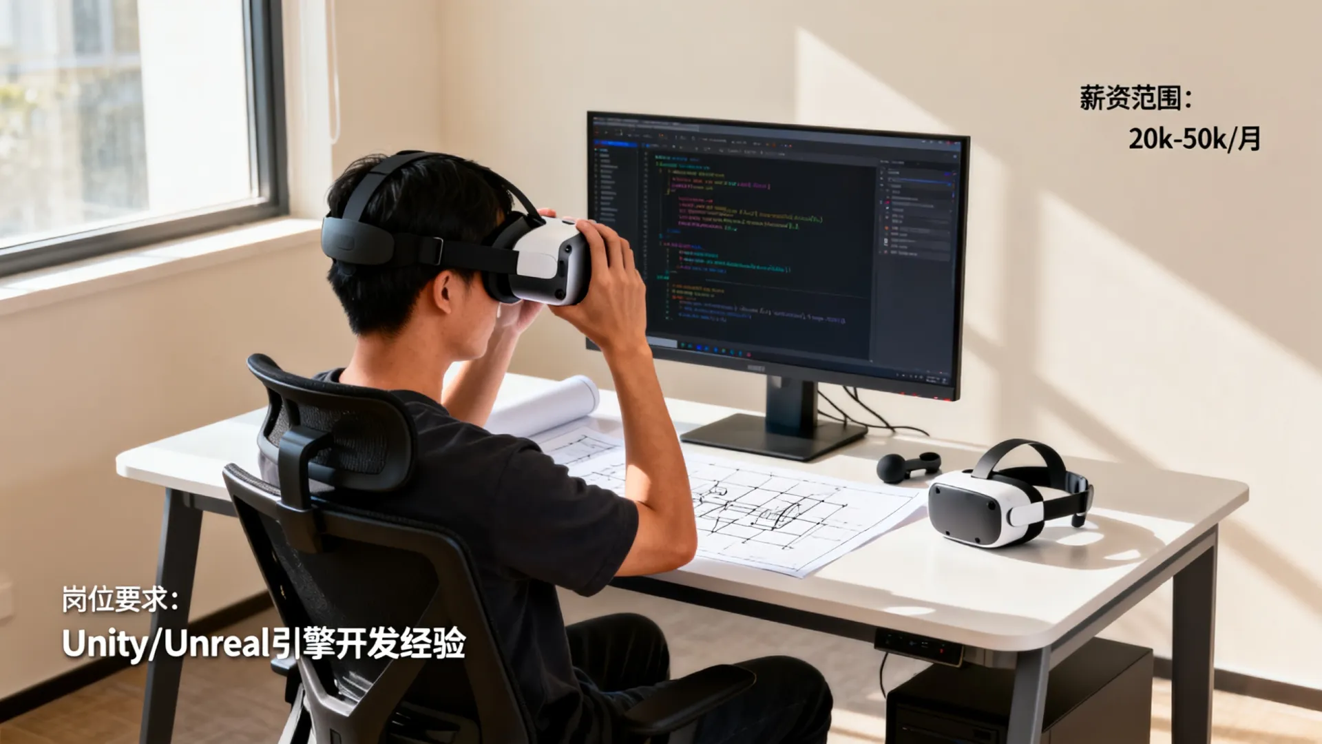 VR开发工程师薪资待遇怎么样?2026年VR开发招聘最新岗位要求 2026年VR开发招聘最新岗位要求