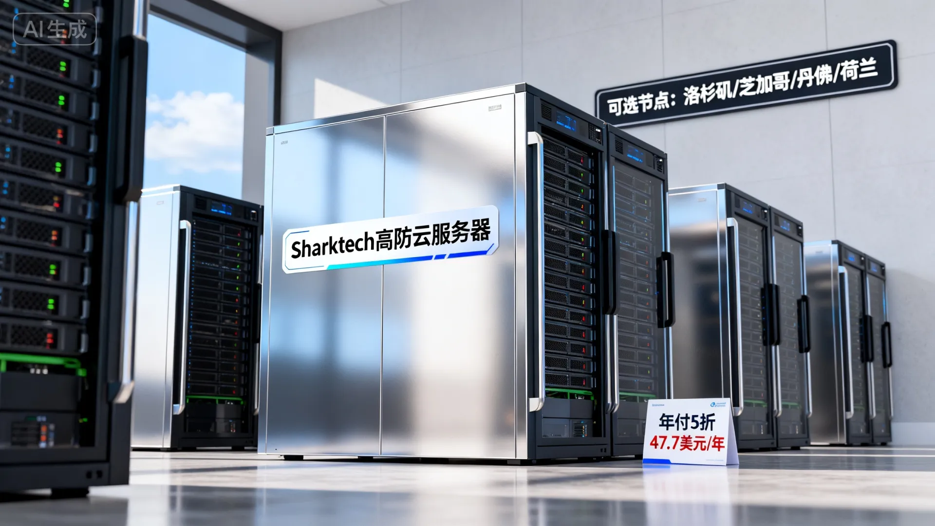 Sharktech:高防云服务器年付5折,.7/年(1核/2G/40G/1Gbps@4TB流量/60Gbps防御),有洛杉矶/芝加哥/丹佛/荷兰 - VPS评测 - 国外VPS,国外VPS商家,评测及优惠 Sharktech:高防云服务器年付5折,.7/年(1核/2G/40G/1Gbps@4TB流量/60Gbps防御),有洛杉矶/芝加哥/丹佛/荷兰 - VPS评测 - 国外VPS,国外VPS商家,评测及优惠
