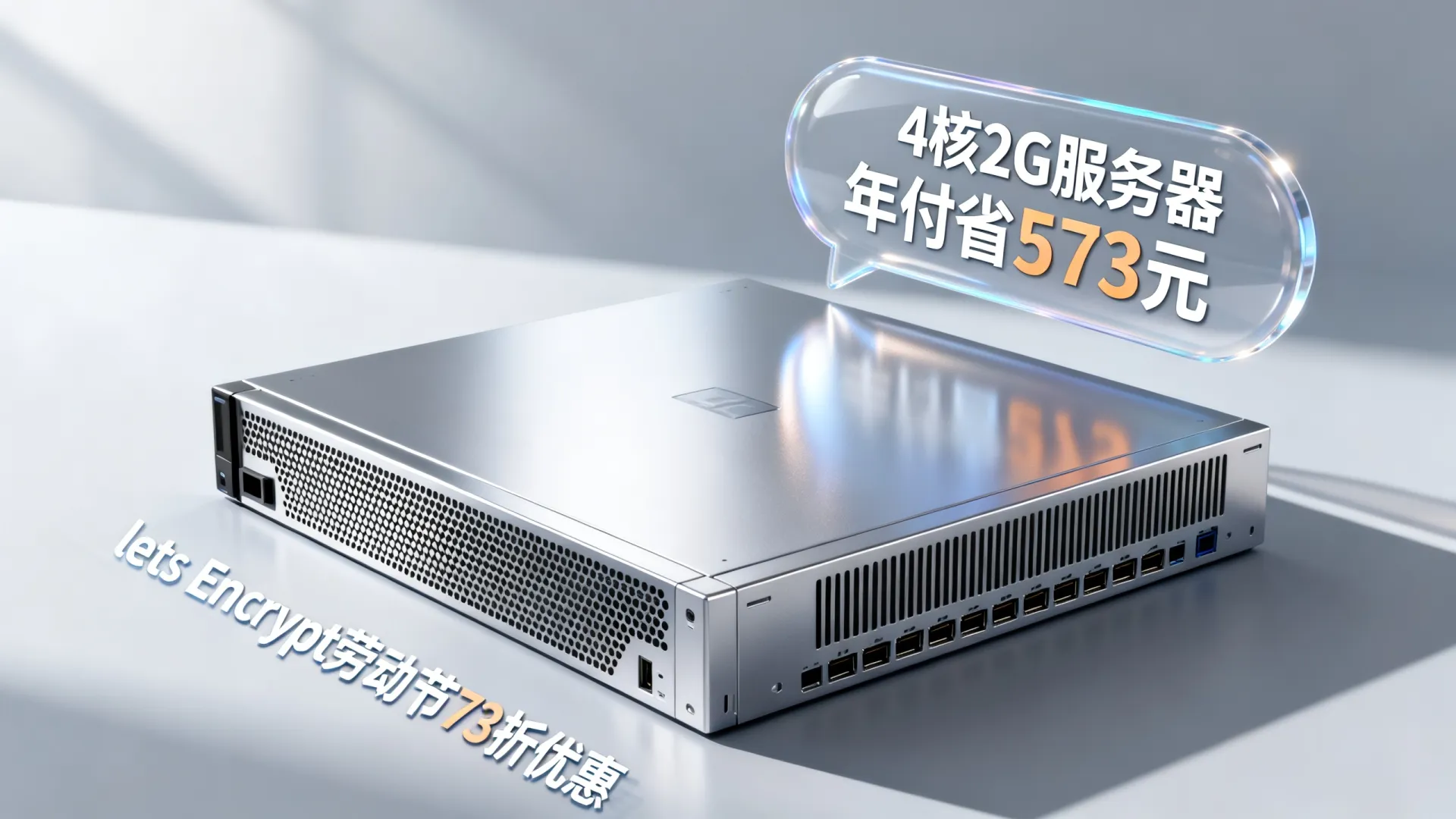 4核2G服务器年付真省573元?Lets Encrypt劳动节73折优惠 Lets Encrypt劳动节73折优惠