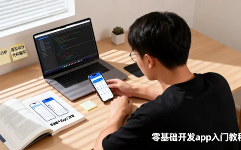 如何自学开发app?零基础开发app入门教程
