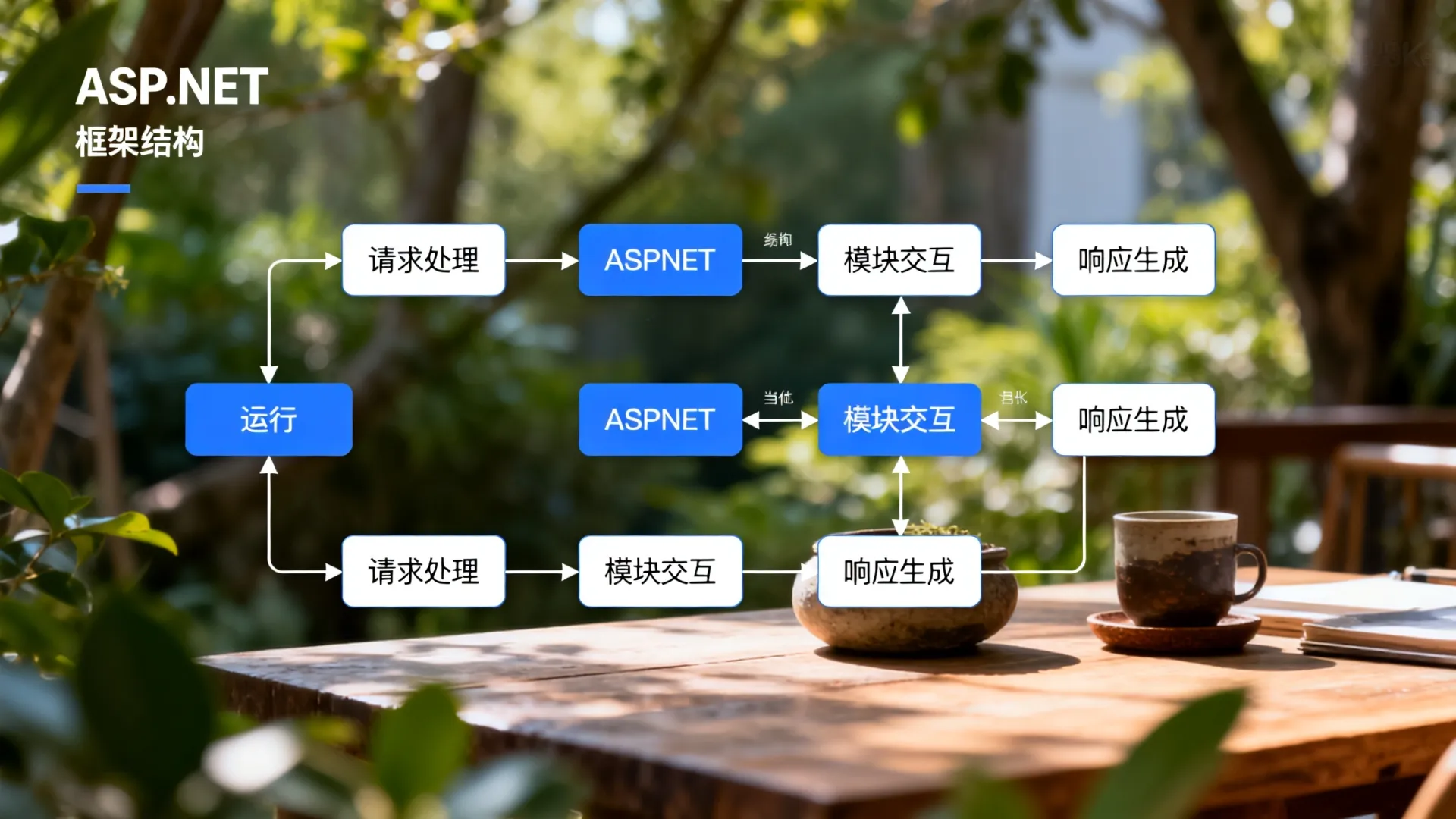 ASP.NET原理图是什么?一图看懂ASP.NET框架结构与运行流程图 NET框架结构与运行流程图