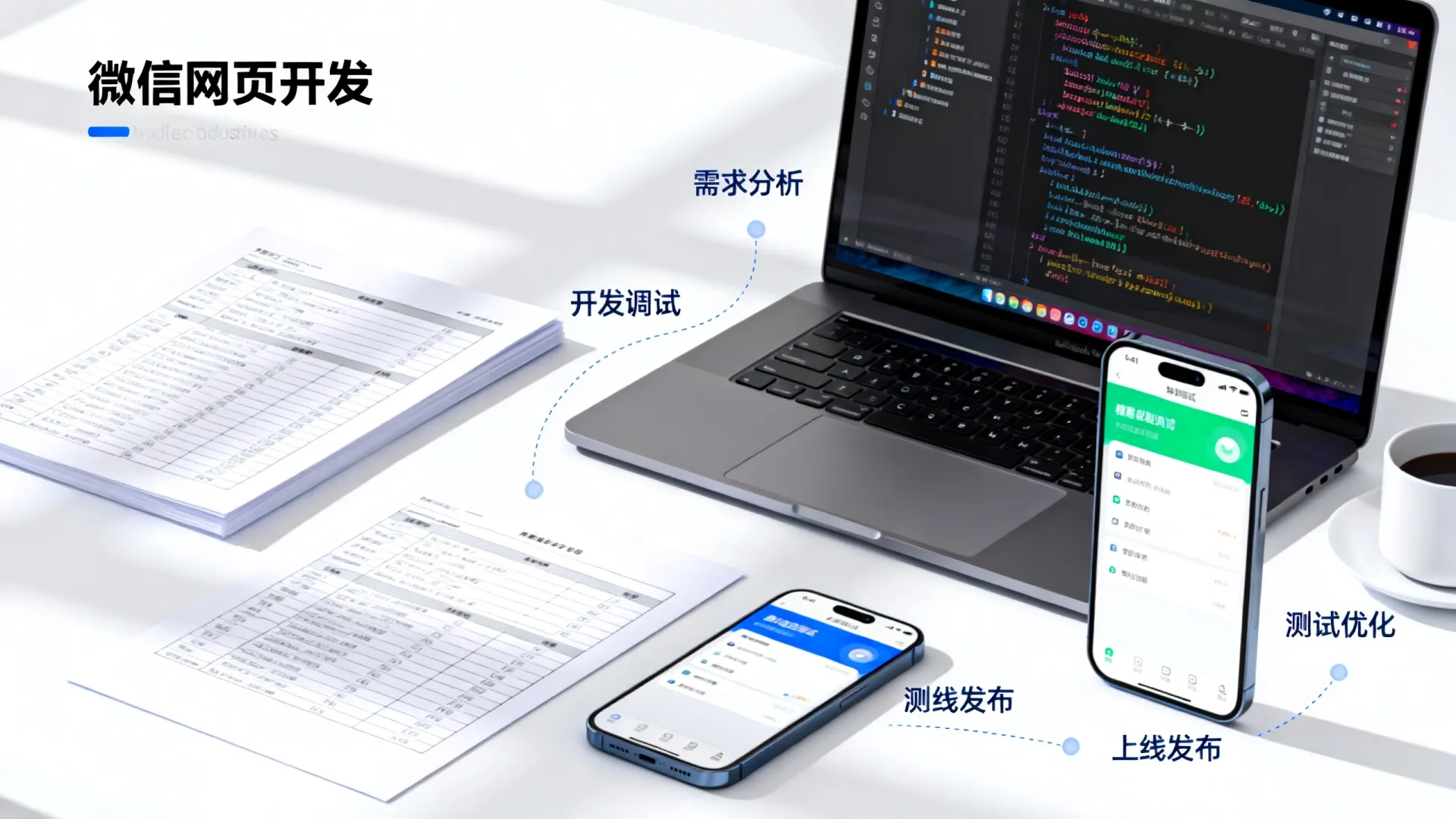 微信网页开发流程是怎样的，具体步骤有哪些？