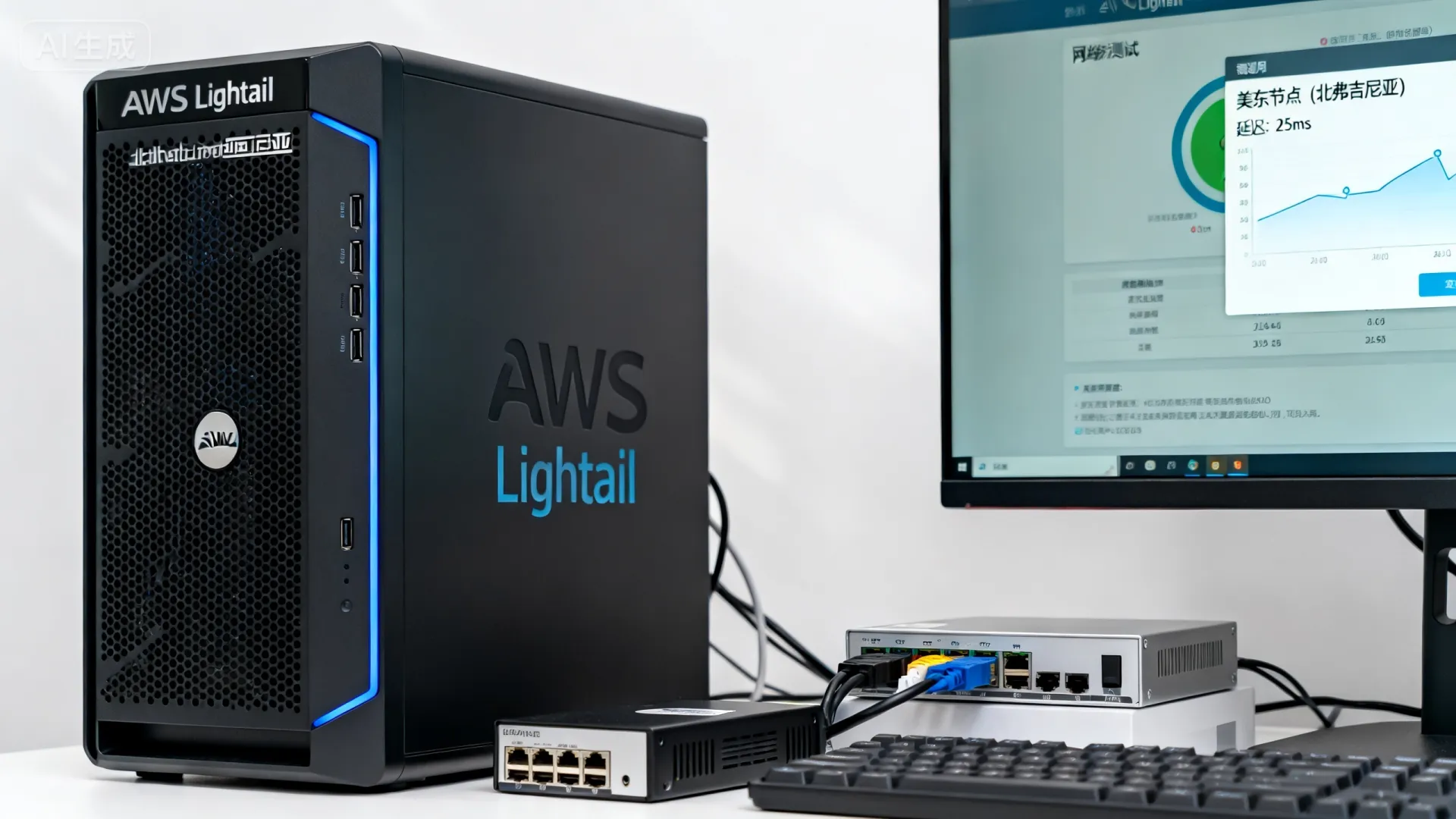 AWS Lightsail美东节点速度怎么样?北弗吉尼亚服务器延迟实测 AWS Lightsail美东节点速度怎么样?北弗吉尼亚服务器延迟实测