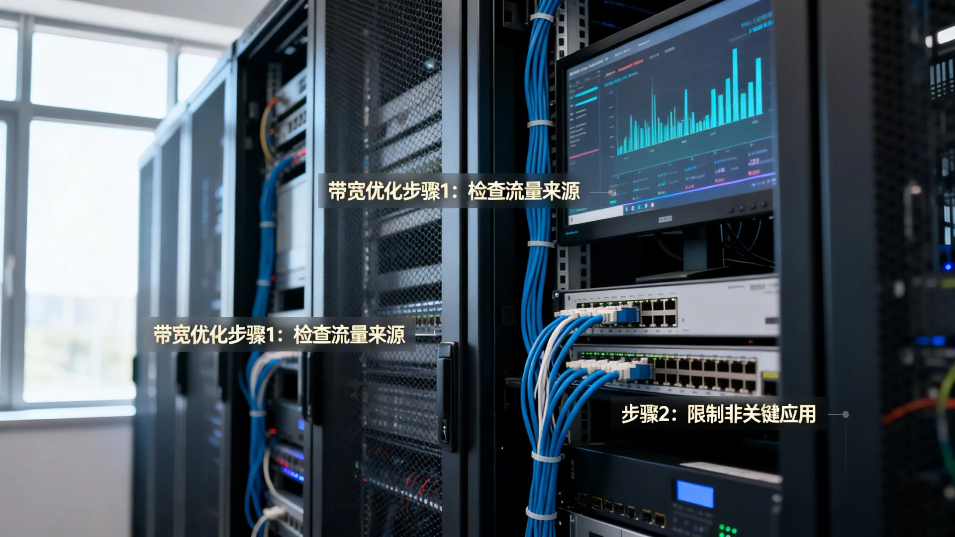 服务器带宽跑满了怎么办？如何快速有效解决？