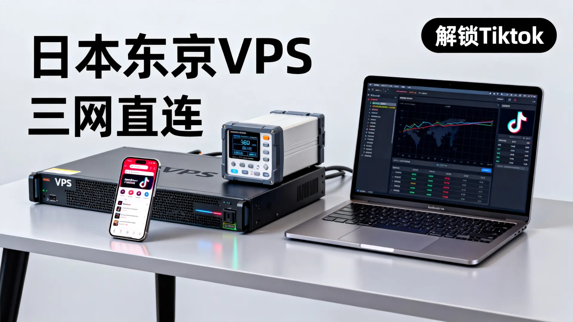 HostDare日本东京VPS测评怎么样？三网直连能解锁Tiktok吗？