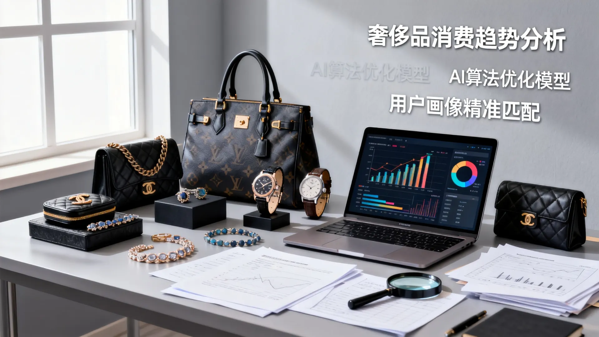 花了时间研究奢侈品大模型