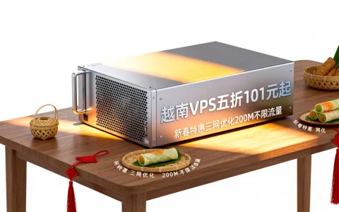 越南VPS五折101元起贵吗？新春特惠三网优化200M不限流量