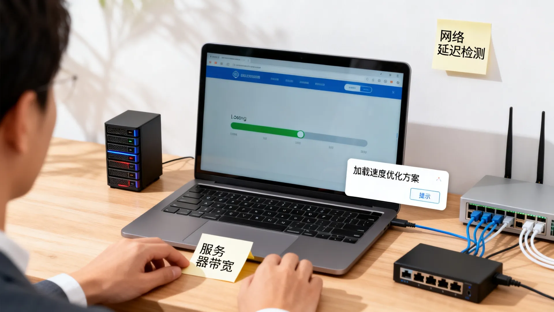 网站打开慢是服务器带宽不够吗？网站加载速度慢怎么解决