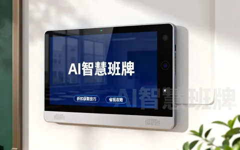 AI智慧班牌价格差异大?揭秘智慧班牌折扣获取技巧与省钱攻略