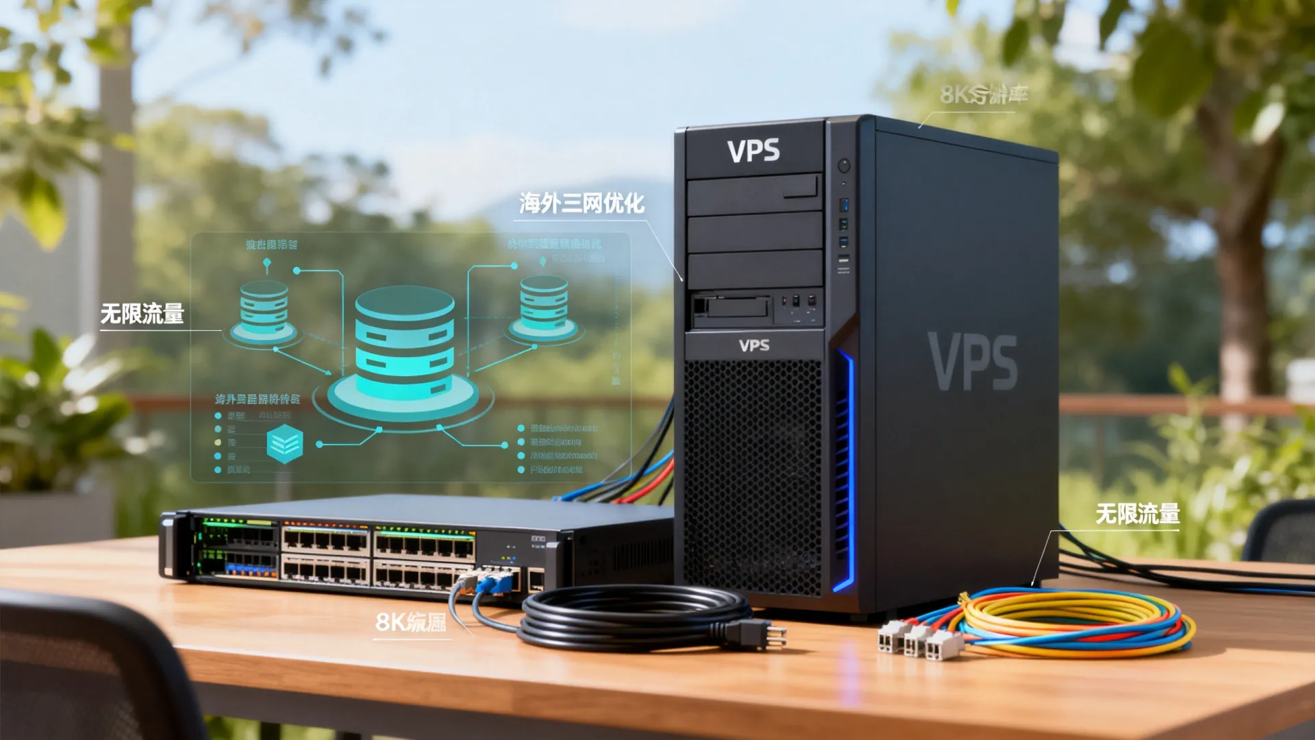 海外三网优化 无限流量VPS - NVMe SSD,流量用不完,立减 海外三网优化 无限流量VPS