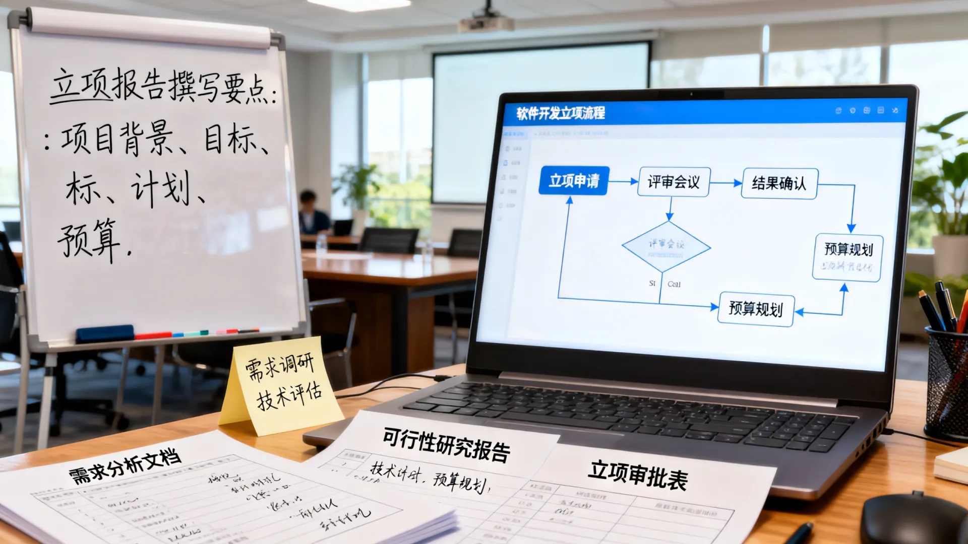 软件开发立项流程是怎样的，软件开发立项报告怎么写
