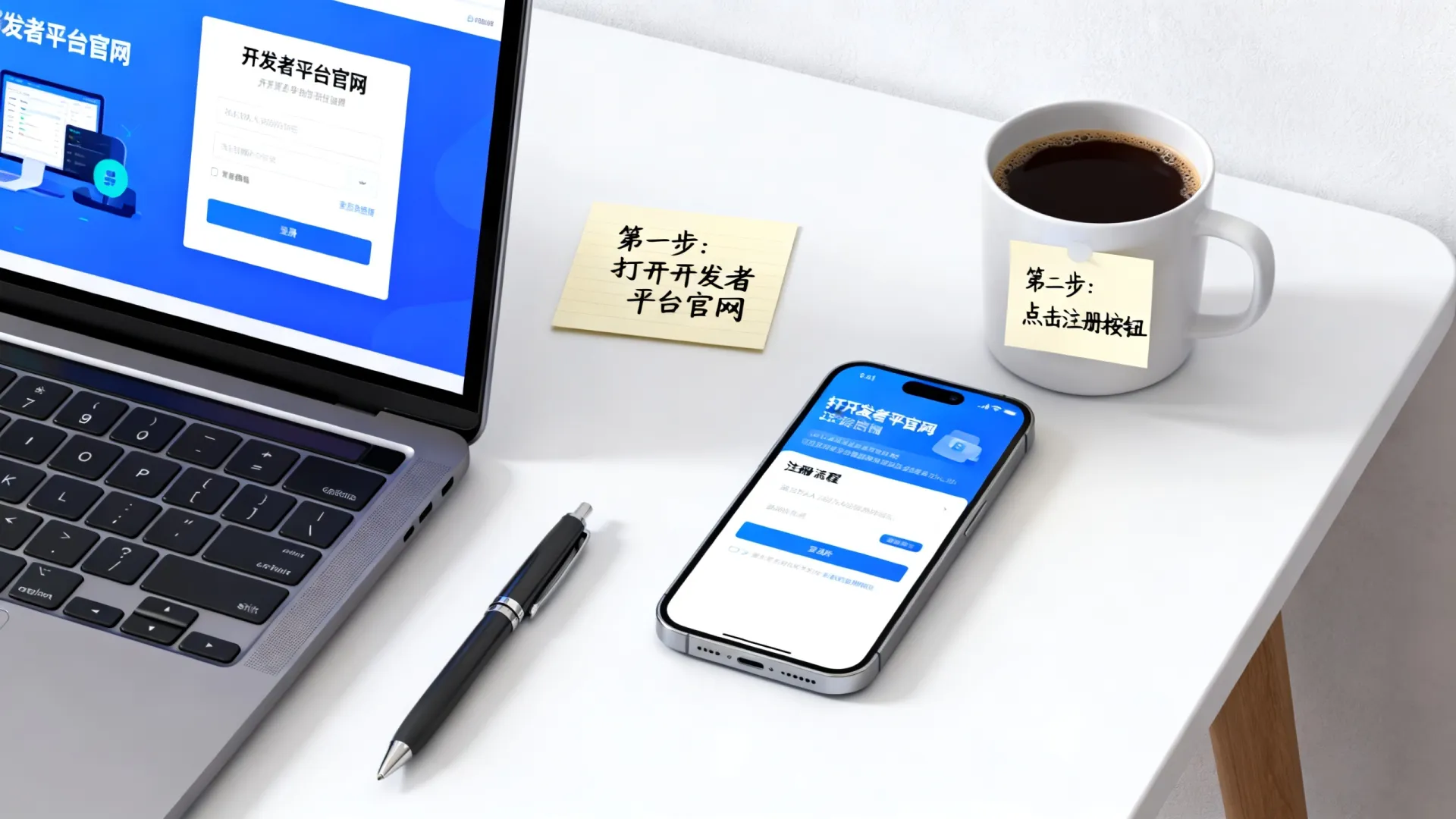 怎么注册开发者账号