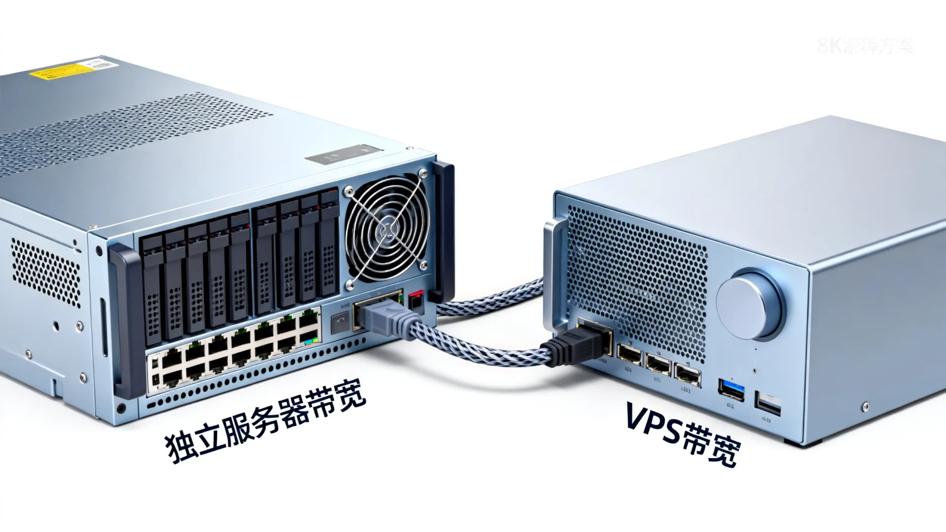 独立服务器带宽和VPS带宽区别在哪