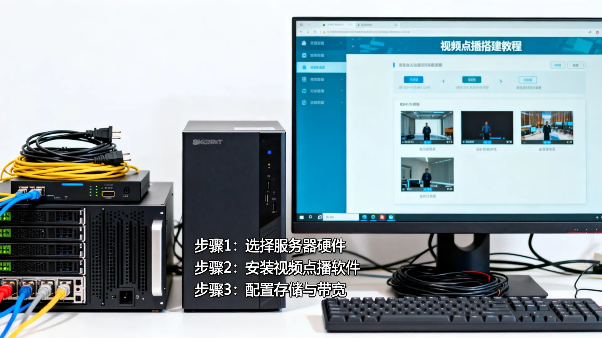 服务器播放视频教程怎么做，服务器如何搭建视频点播