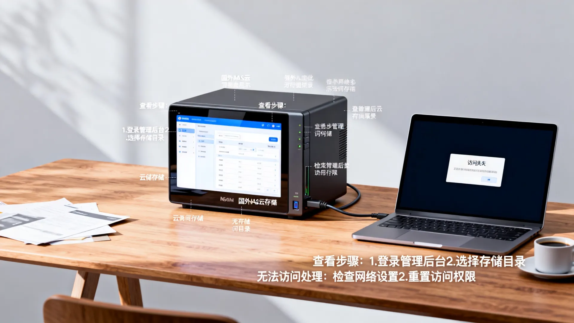 国外nas云存储怎么查看