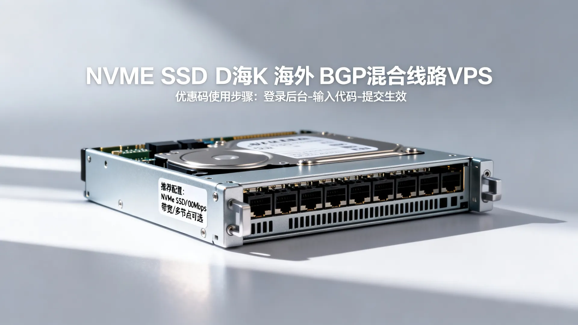 海外BGP混合线路 vps优惠码 - NVMe SSD,流量用不完,5折起 (独家) 海外BGP混合线路 vps优惠码