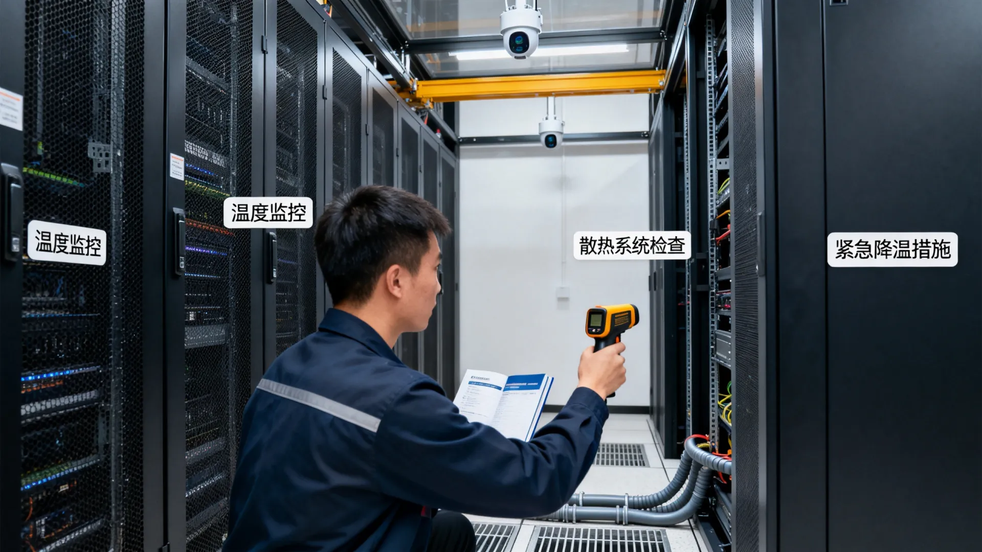 服务器机房温度超限怎么办?机房维护的关键应对措施 服务器机房温度超限怎么办