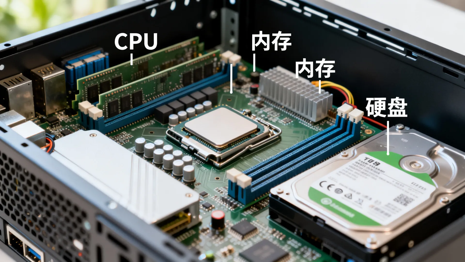 服务器配置都有啥?|CPU内存硬盘详解 CPU内存硬盘详解