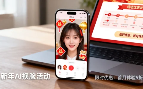 新年促销AI换脸怎么玩？AI换脸新年活动优惠有哪些