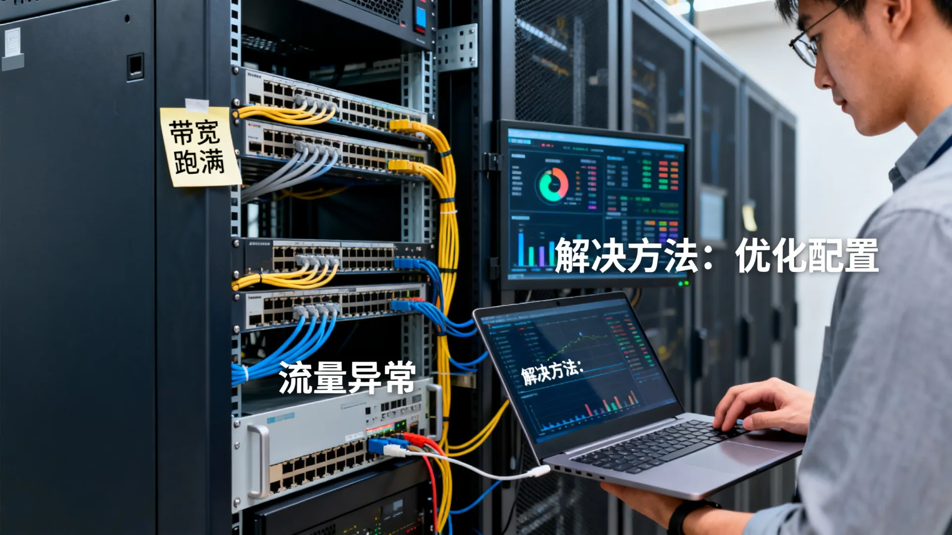服务器带宽跑满了怎么办