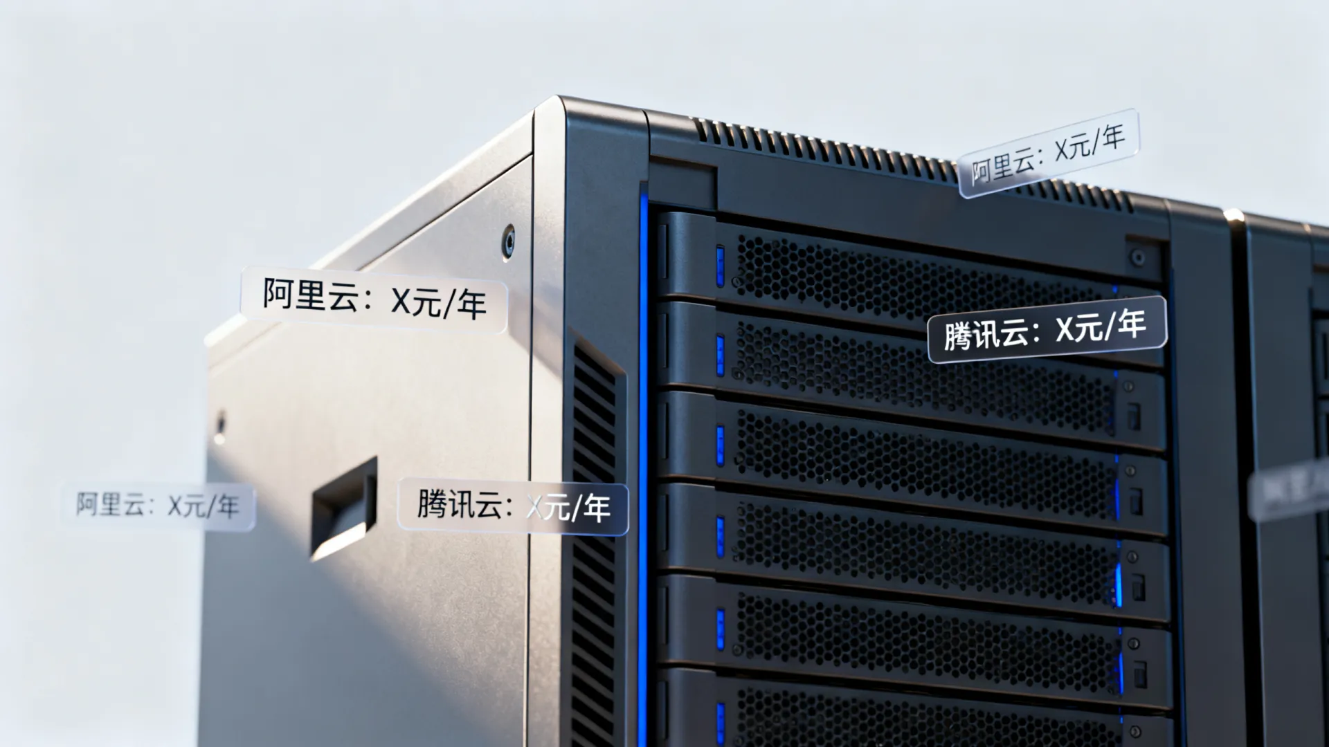 国内各大云服务器价格对比哪家好，阿里云腾讯云一年多少钱？