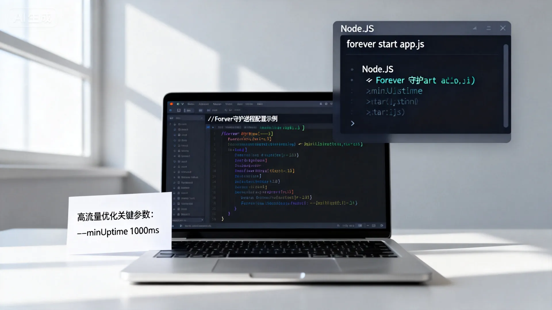 Forever工具深度测评,Node.js守护进程如何配置? | 高流量Node.js优化指南 Forever工具深度测评