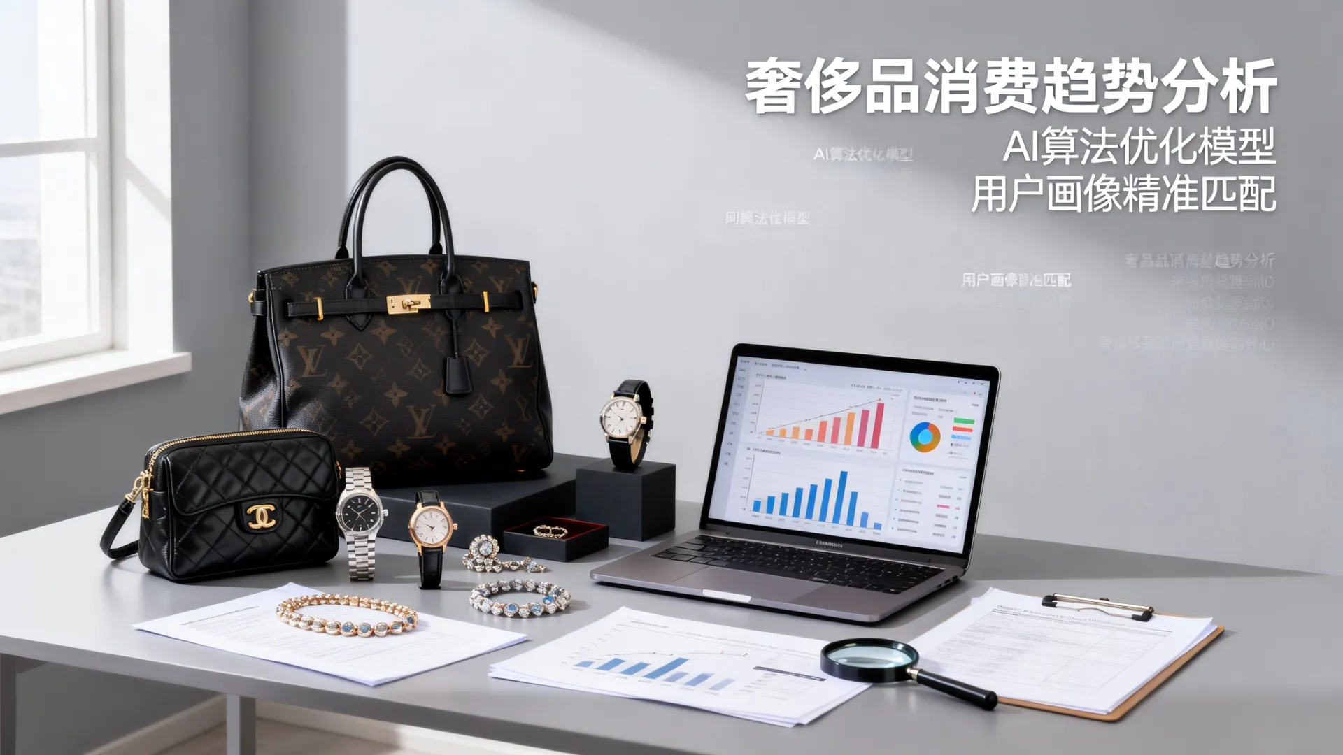 花了时间研究奢侈品大模型