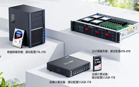服务器固态SSD硬盘存储大小,对于不同应用场景,有何最佳配置建议?