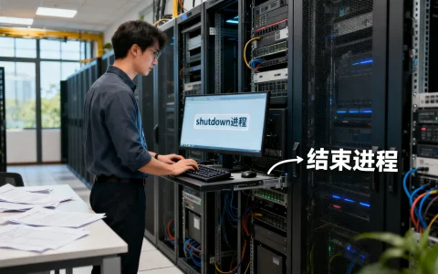 服务器有shutdown进程怎么办，服务器shutdown进程怎么结束