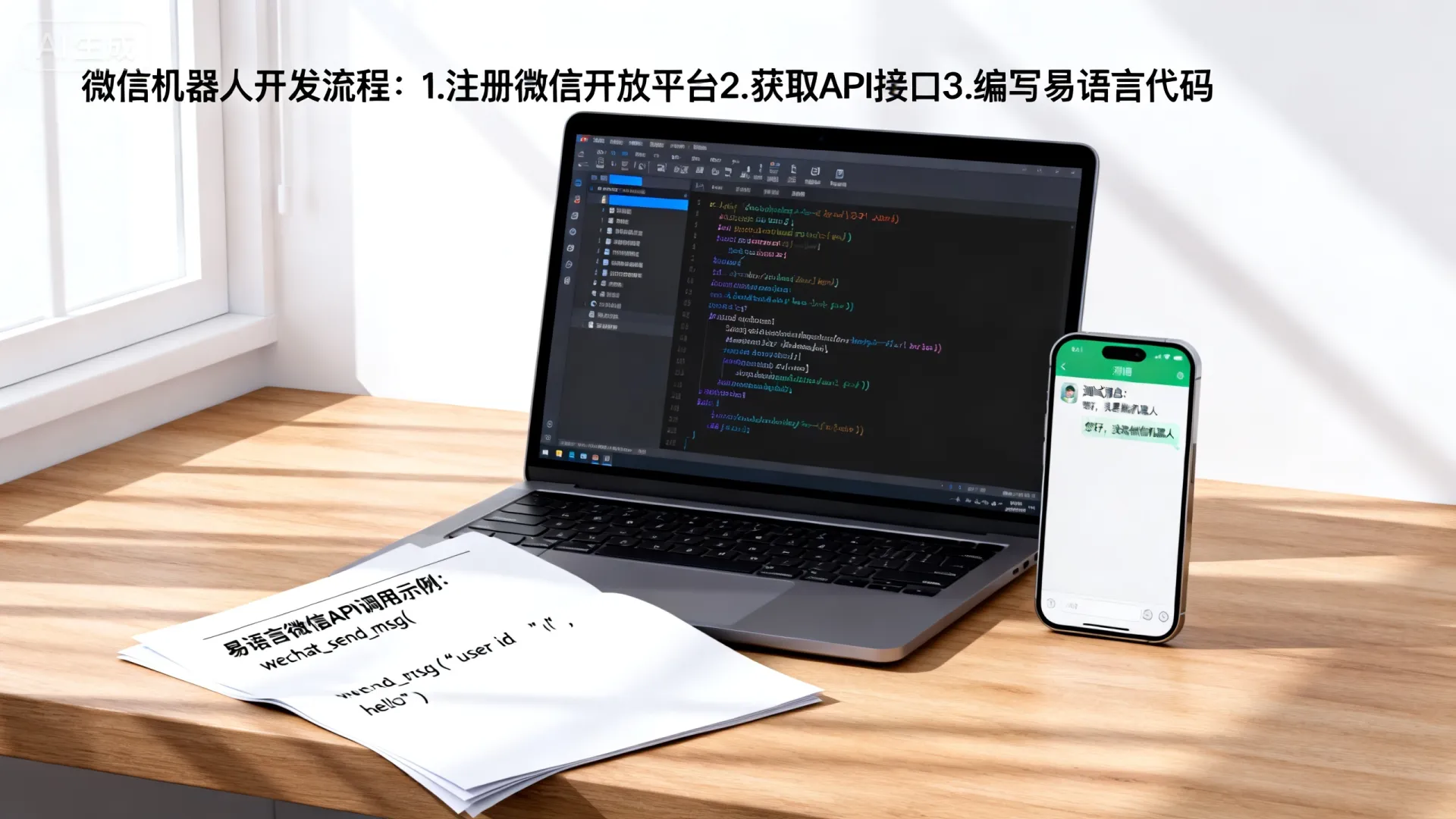 如何快速上手微信机器人开发?易语言微信开发实战教程 如何快速上手微信机器人开发?易语言微信开发实战教程