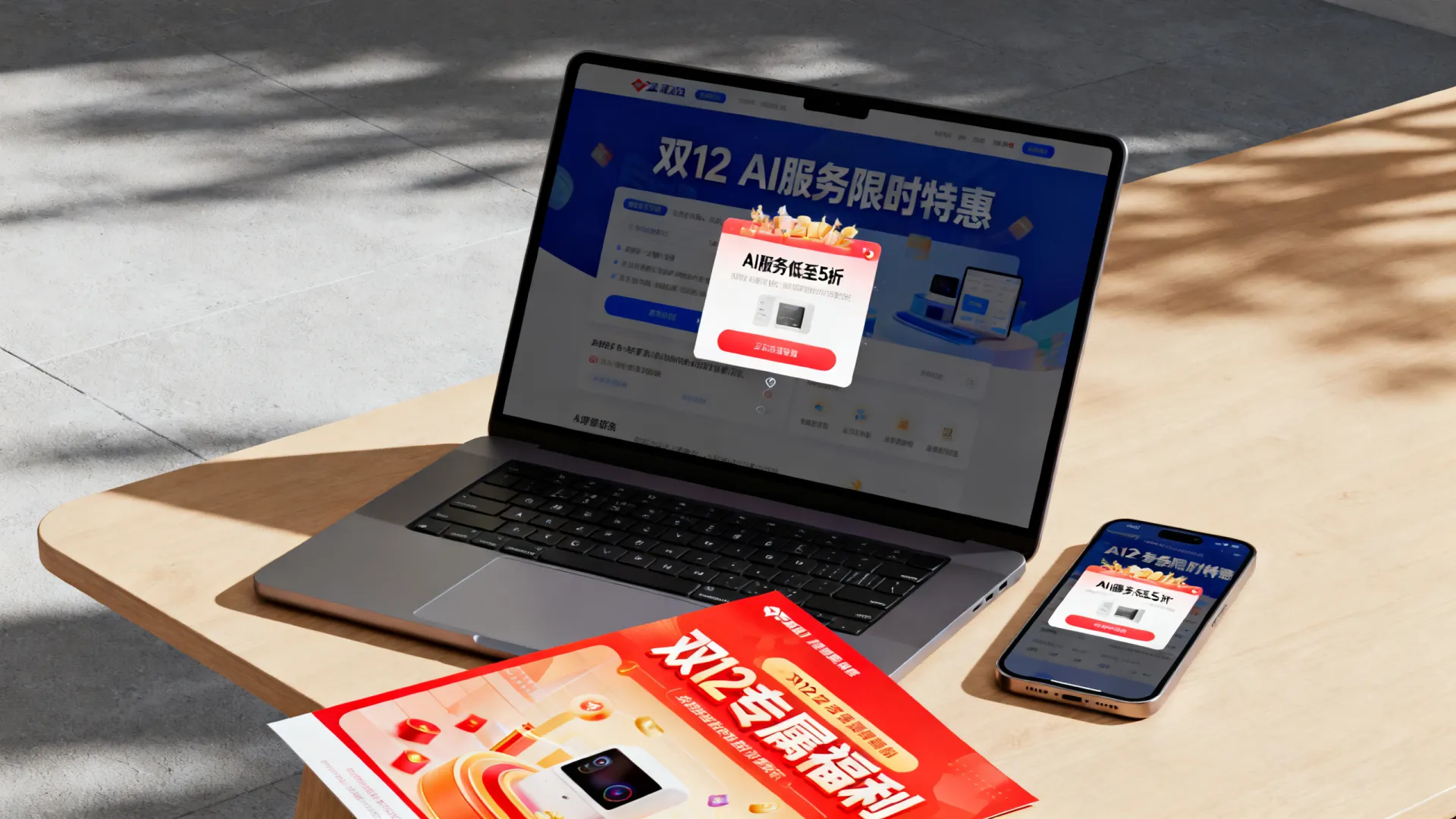 AI平台服务双12促销活动