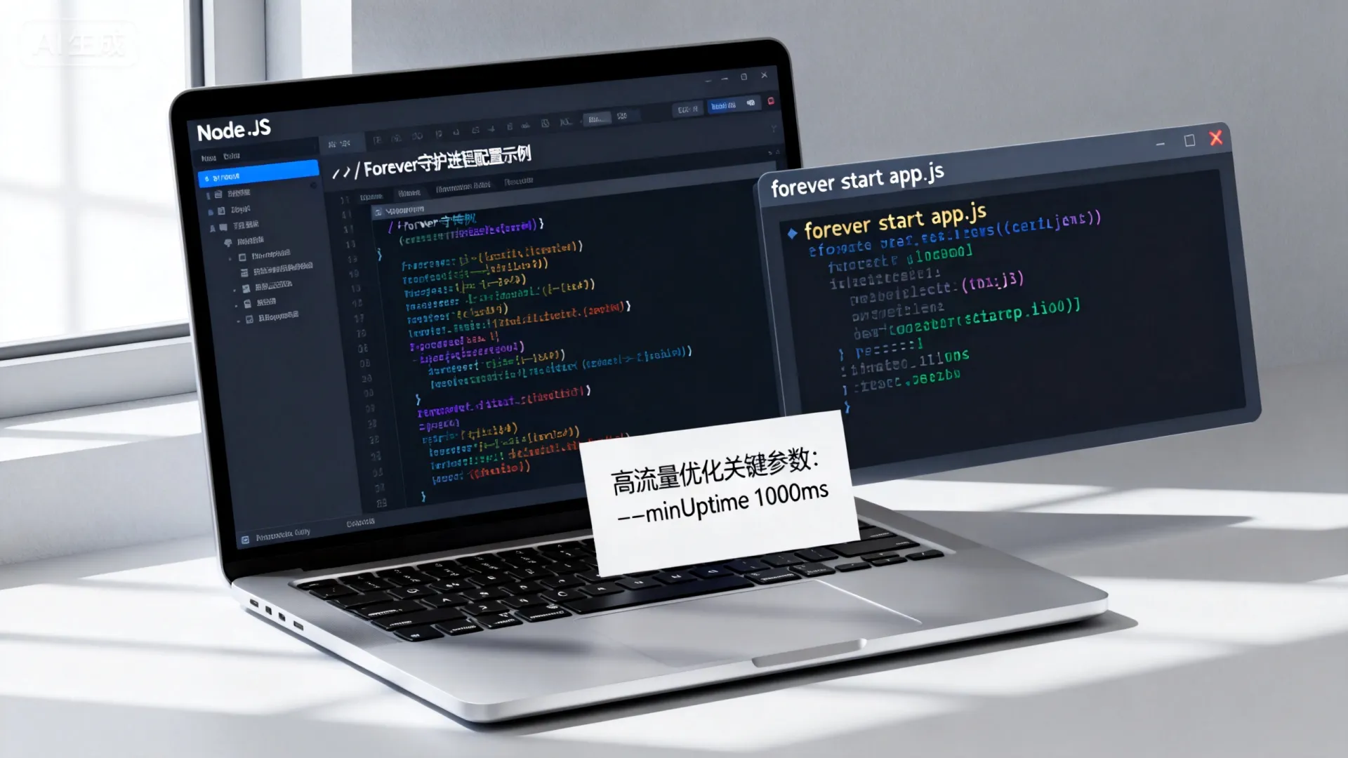 Forever工具深度测评,Node.js守护进程如何配置? | 高流量Node.js优化指南 Forever工具深度测评